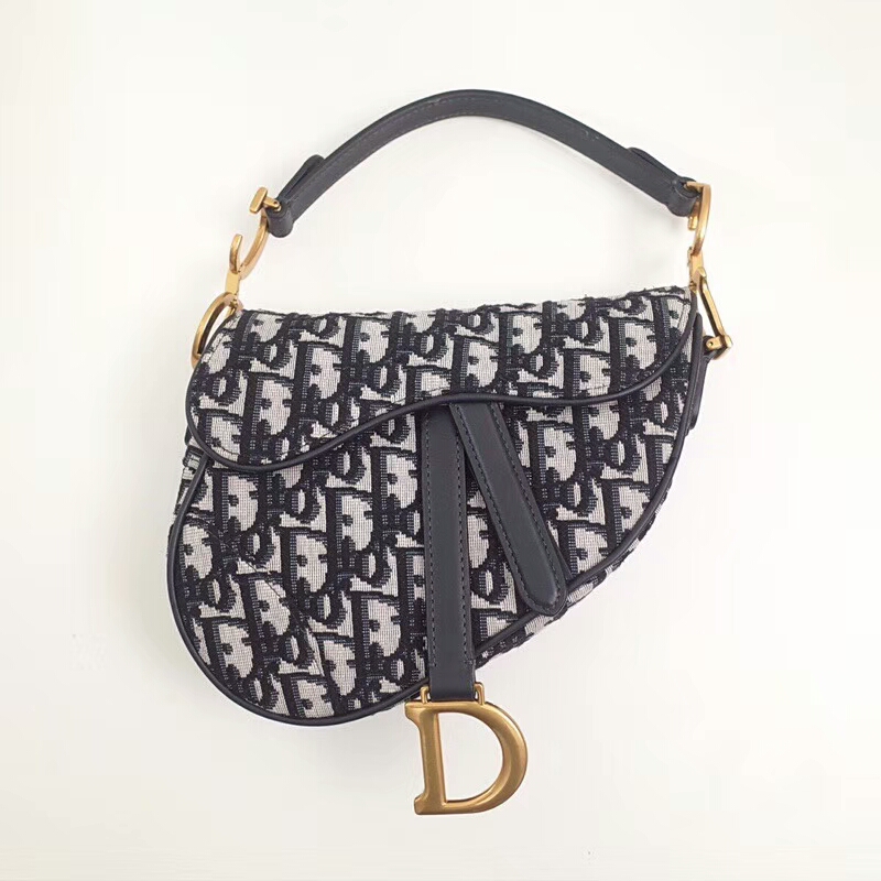 Replica Dior Mini Oblique Saddle Bag