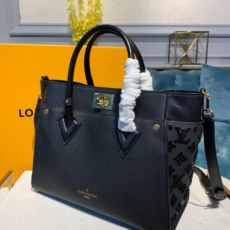 Replica Louis Vuitton On My Side Bag M53823 Black