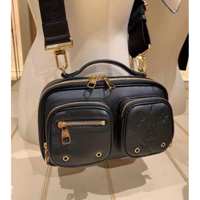 Replica Louis Vuitton Calfskin Leather Utility Crossbody M80450