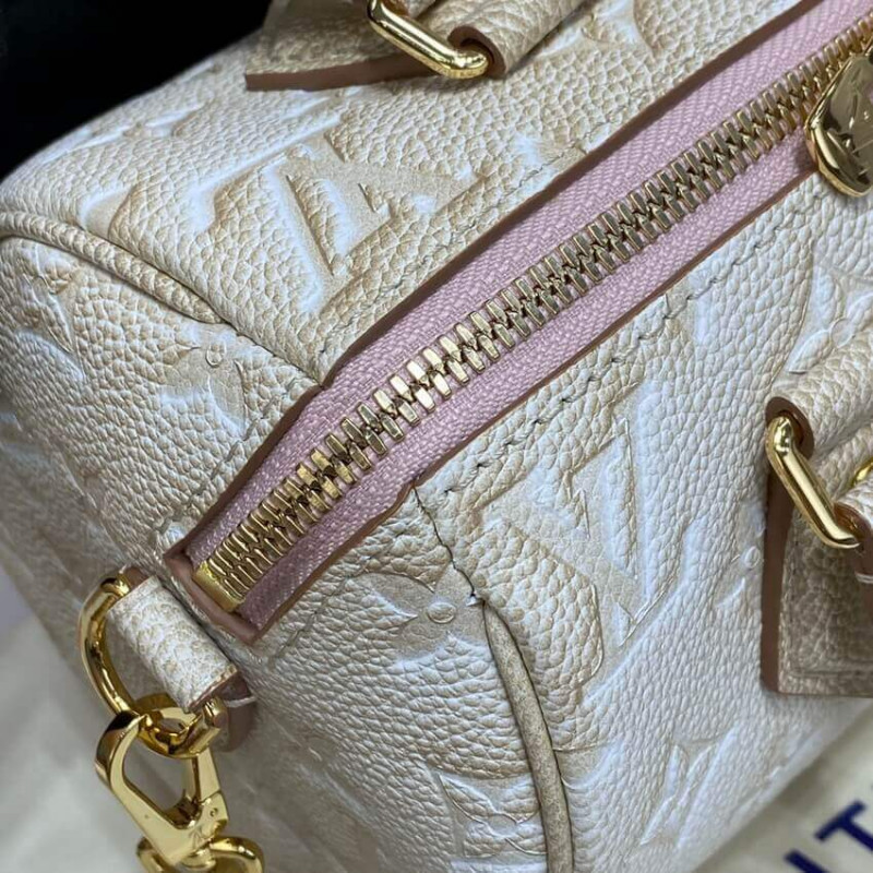 Replica Louis Vuitton Speedy Bandouliere 20 M46163 Pale Beige