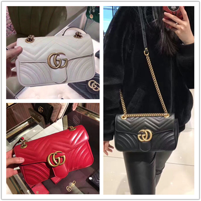 Replica Gucci Marmont Small Matelasse Shoulder Bag Nano/22Cm/26Cm
