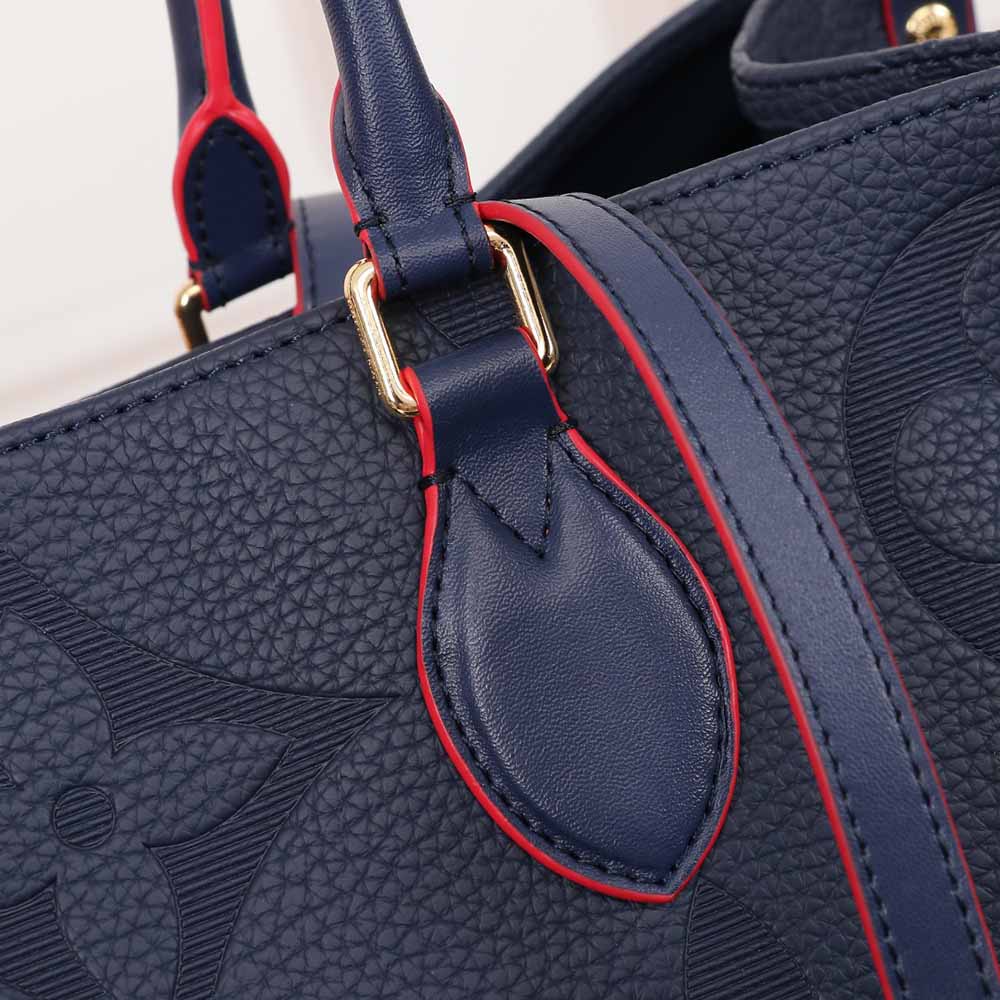 Replica Louis Vuitton Onthego Gm-M45320 41Cm Blk/Blue/Red