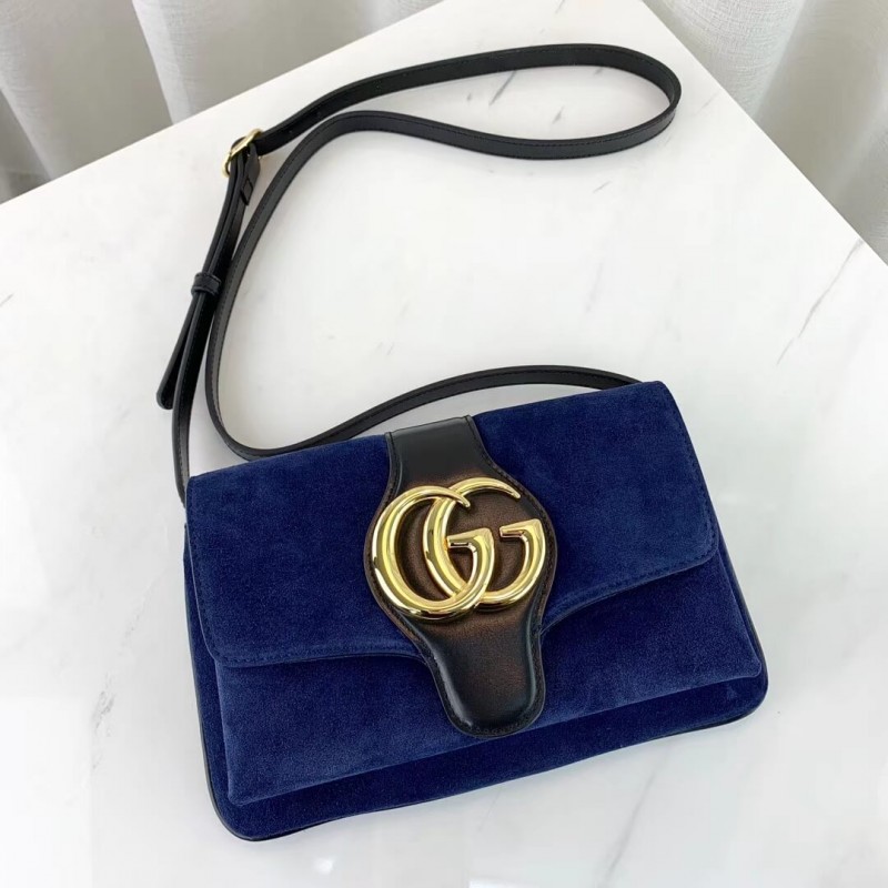 Replica Gucci Suede Arli Small Shoulder Bag 550129