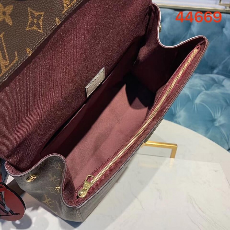 Replica Louis Vuitton Monogram Canvas Cluny Mm M44669