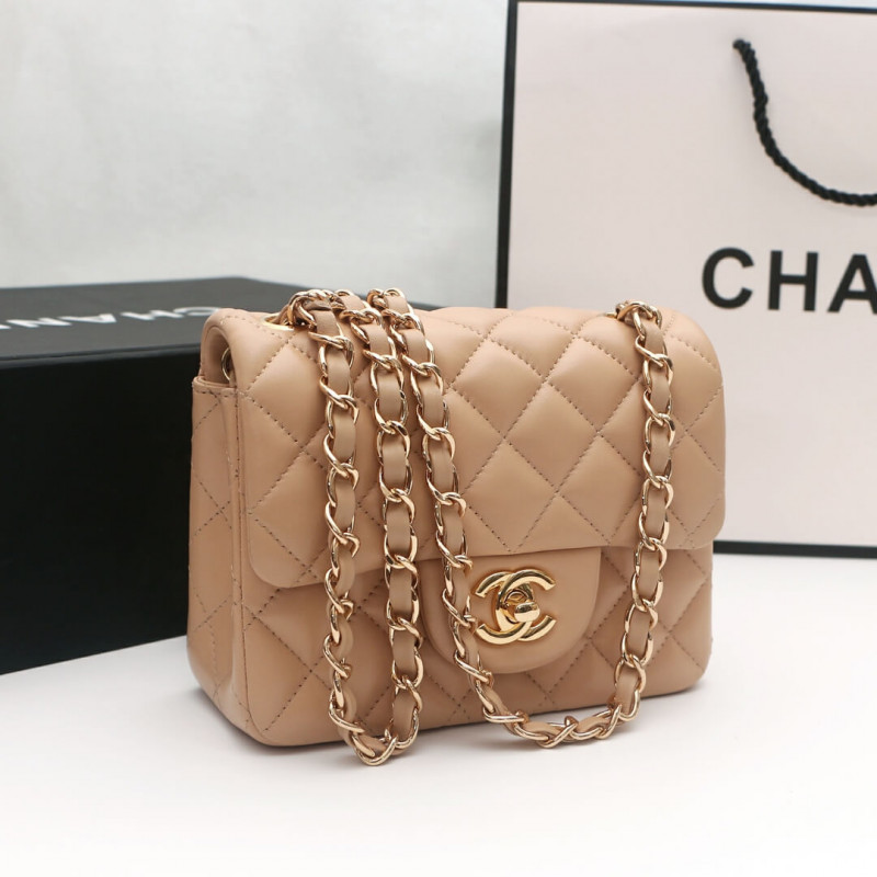 Replica Chanel Lambskin 17Cm Classic Flap Bag 1115