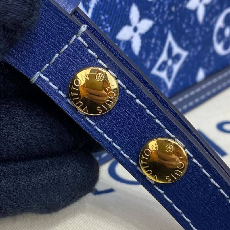 Replica Louis Vuitton Monogram Denim Mini Dauphine M59716