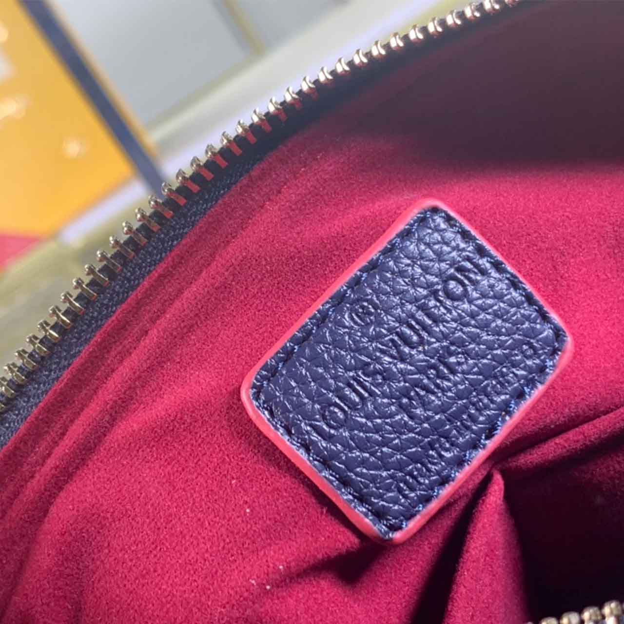 Replica Louis Vuitton Maida Hobo M45522 Black/White/Grey/Blue