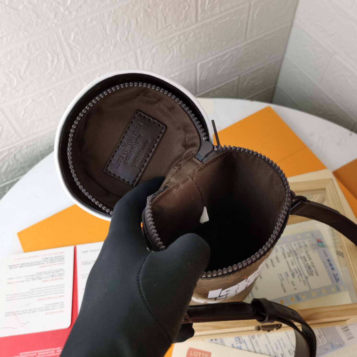 Replica Louis Vuitton Coffee Cup Pouch