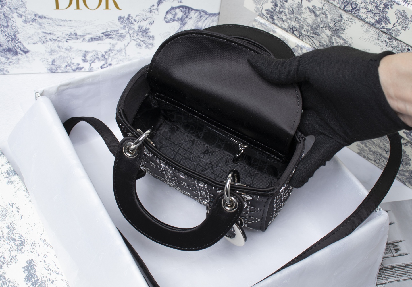 Replica Dior Aaa-Mini Lady Bag Cd-2028