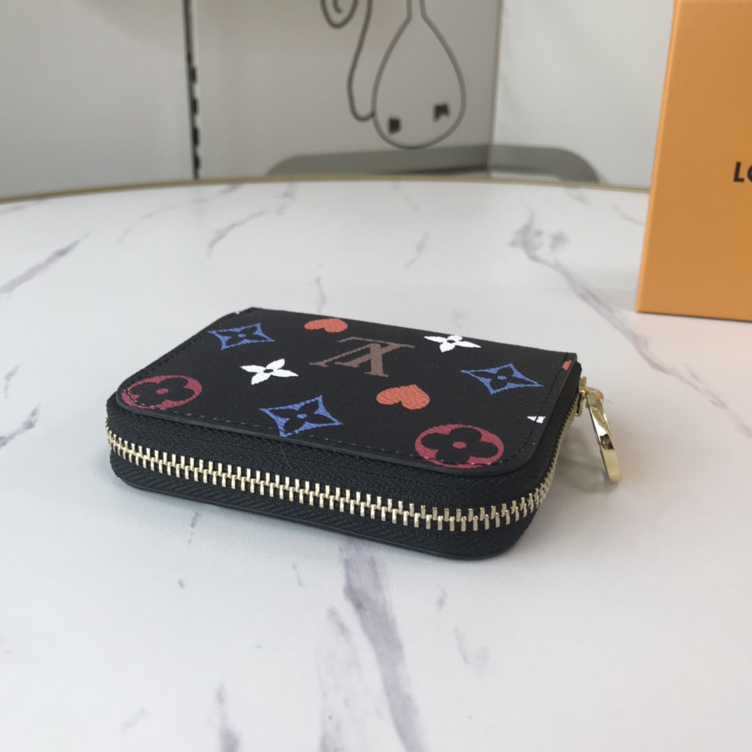 Replica Louis Vuitton Game On Zippy Coin Purse M80305 Black/White