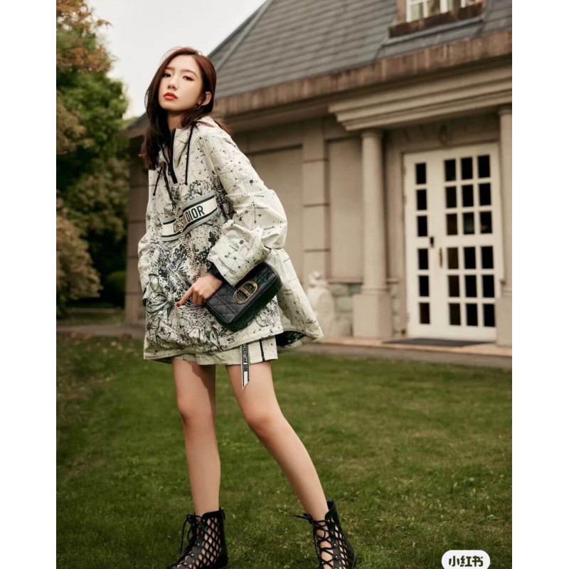 Replica Dior Small Caro Bag Supple Cannage Calfskin M9241