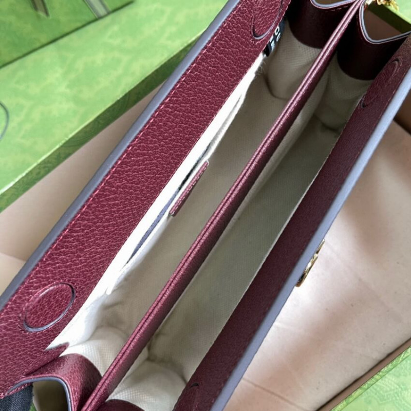 Replica Gucci Ophidia Gg Small Shoulder Bag 503877 In Burgundy