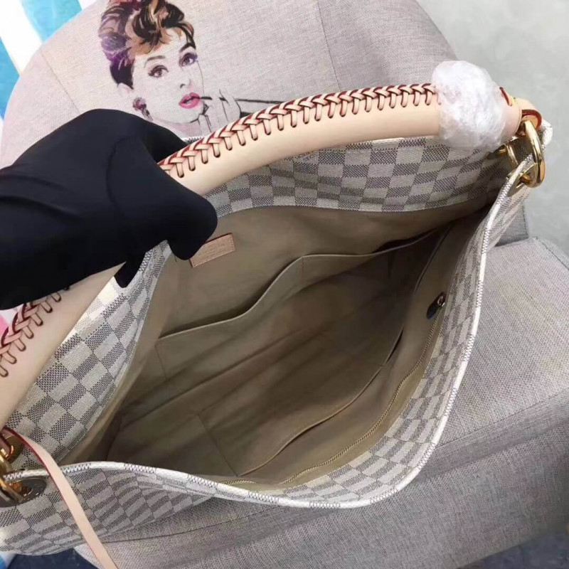 Replica Louis Vuitton Damier Azur Canvas Artsy Gm N41173