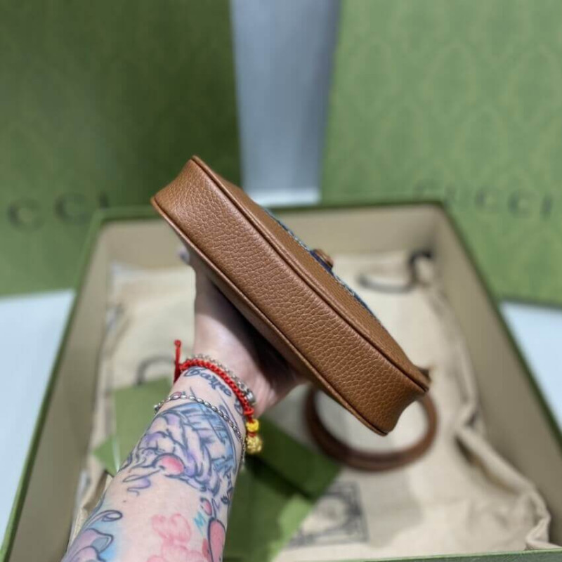 Replica Gucci Denim Jackie 1961 Mini Shoulder Bag 637092