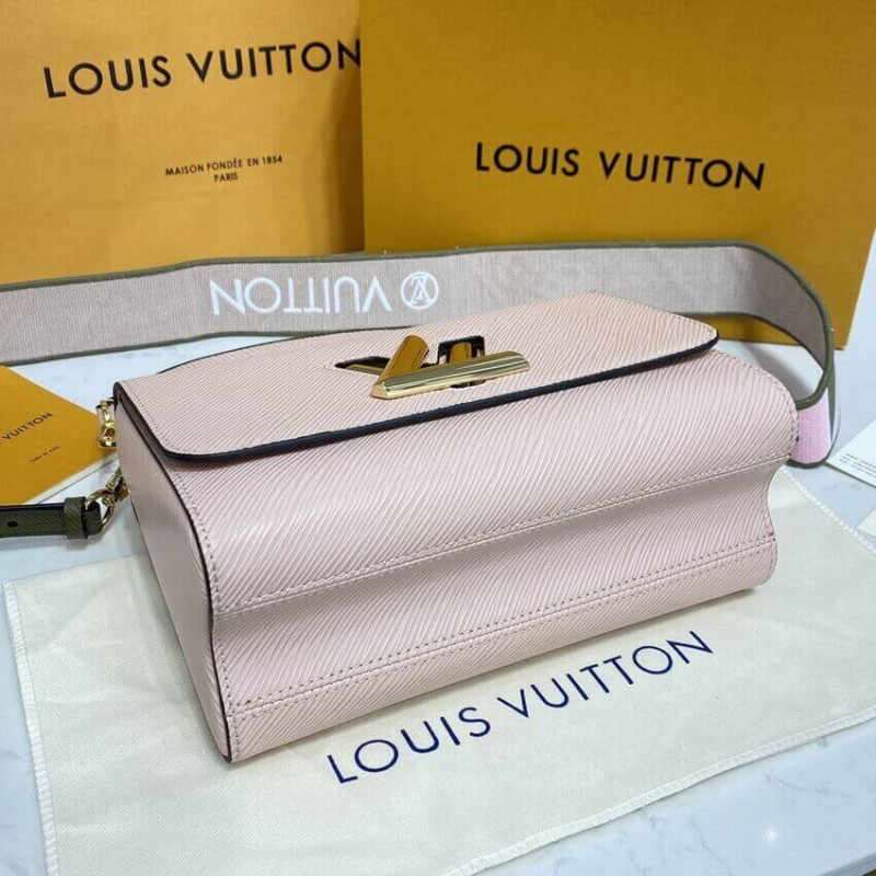 Replica Louis Vuitton Epi Leather Twist Mm M59028 Pink