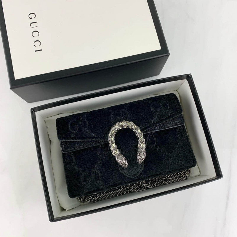 Replica Gucci Dionysus Gg Velvet Super Mini Bag 476432