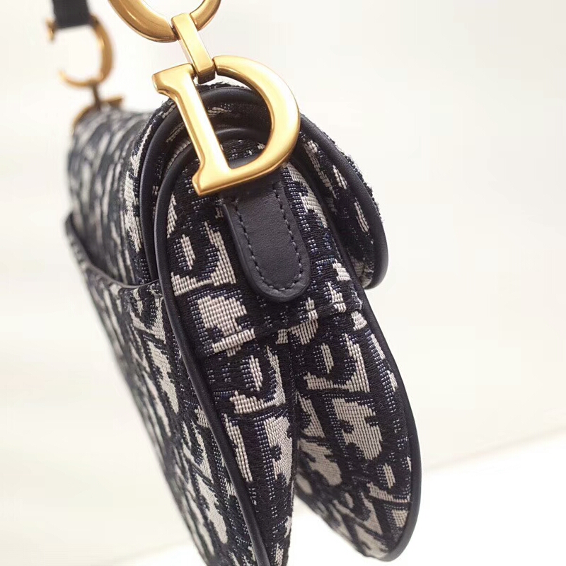 Replica Dior Mini Oblique Saddle Bag