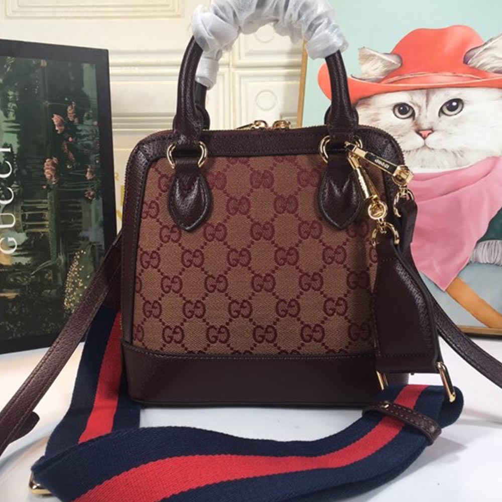 Replica Gucci Horsebit 1955 Mini Top Handle Bag 677212
