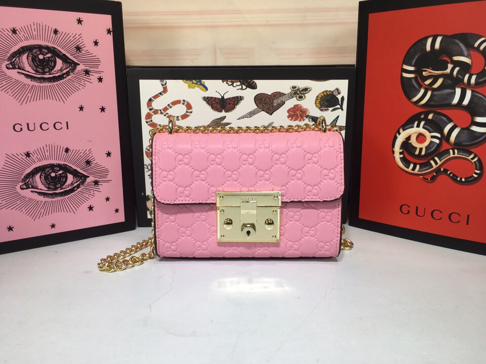 Replica Gucci Padlock Small Signature Shoulder Bag 409487