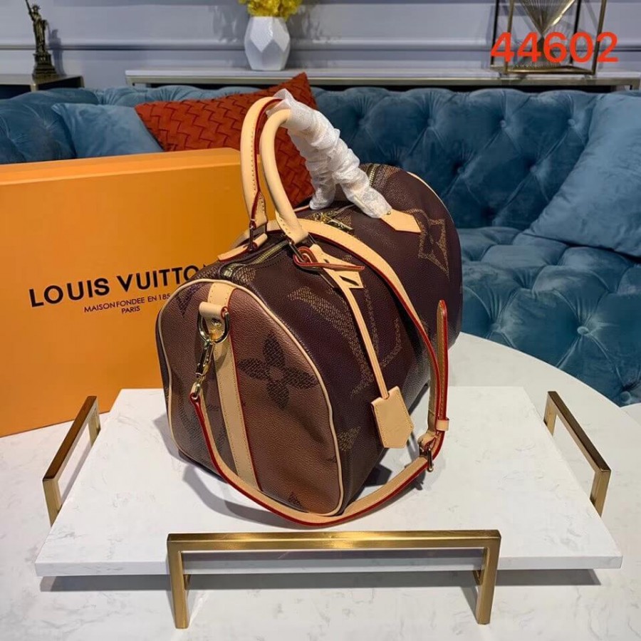 Replica Louis Vuitton Monogram Speedy Bandouliere 30 M44602