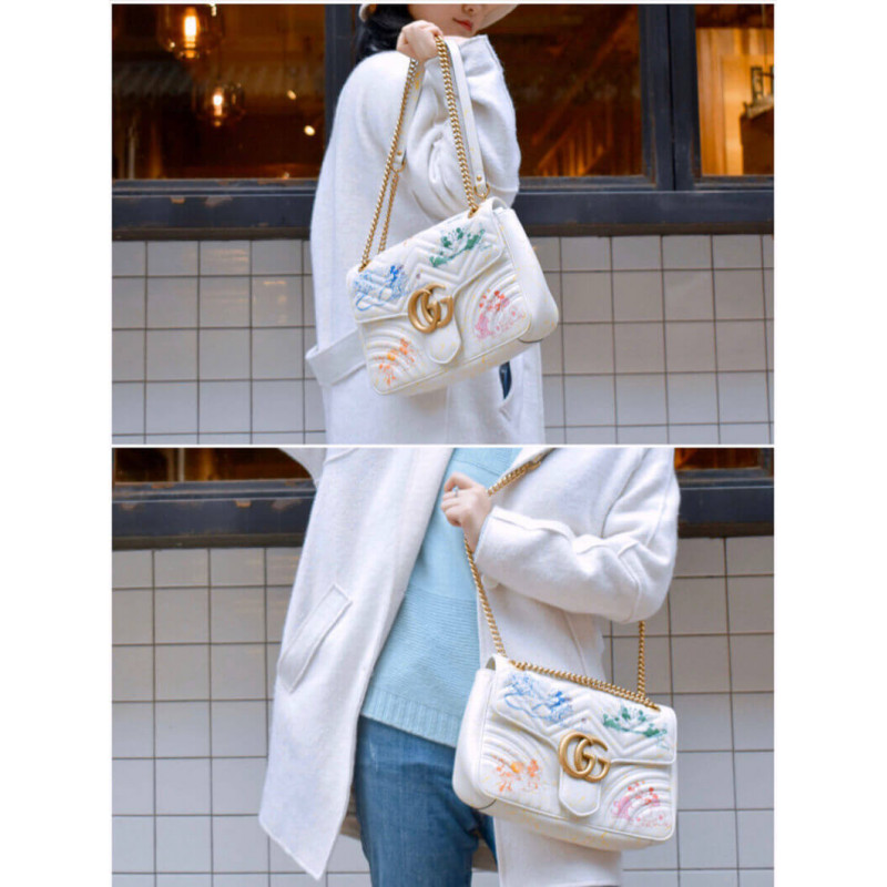 Replica Disney X Gucci Gg Marmont Medium Shoulder Bag 443496
