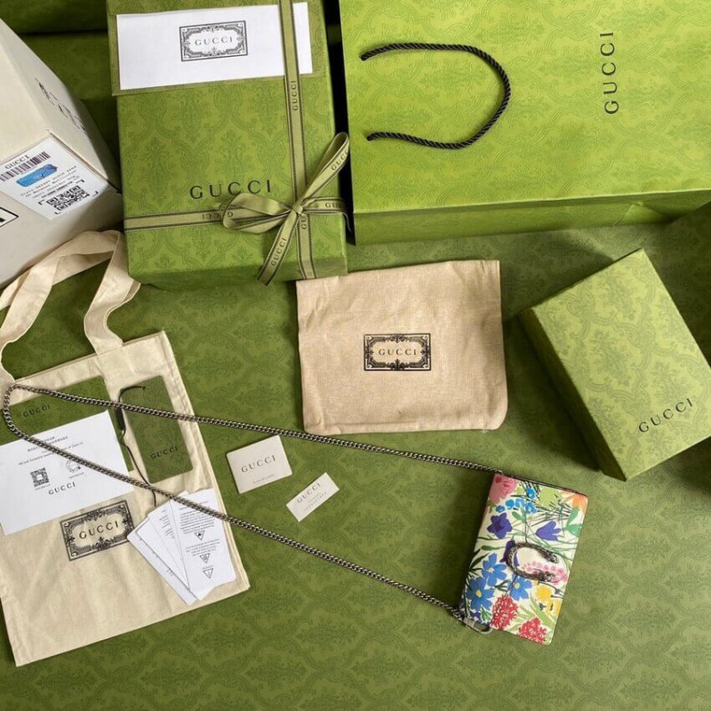 Replica Gucci Dionysus Ken Scott Print Super Mini Bag 476432 Ivory