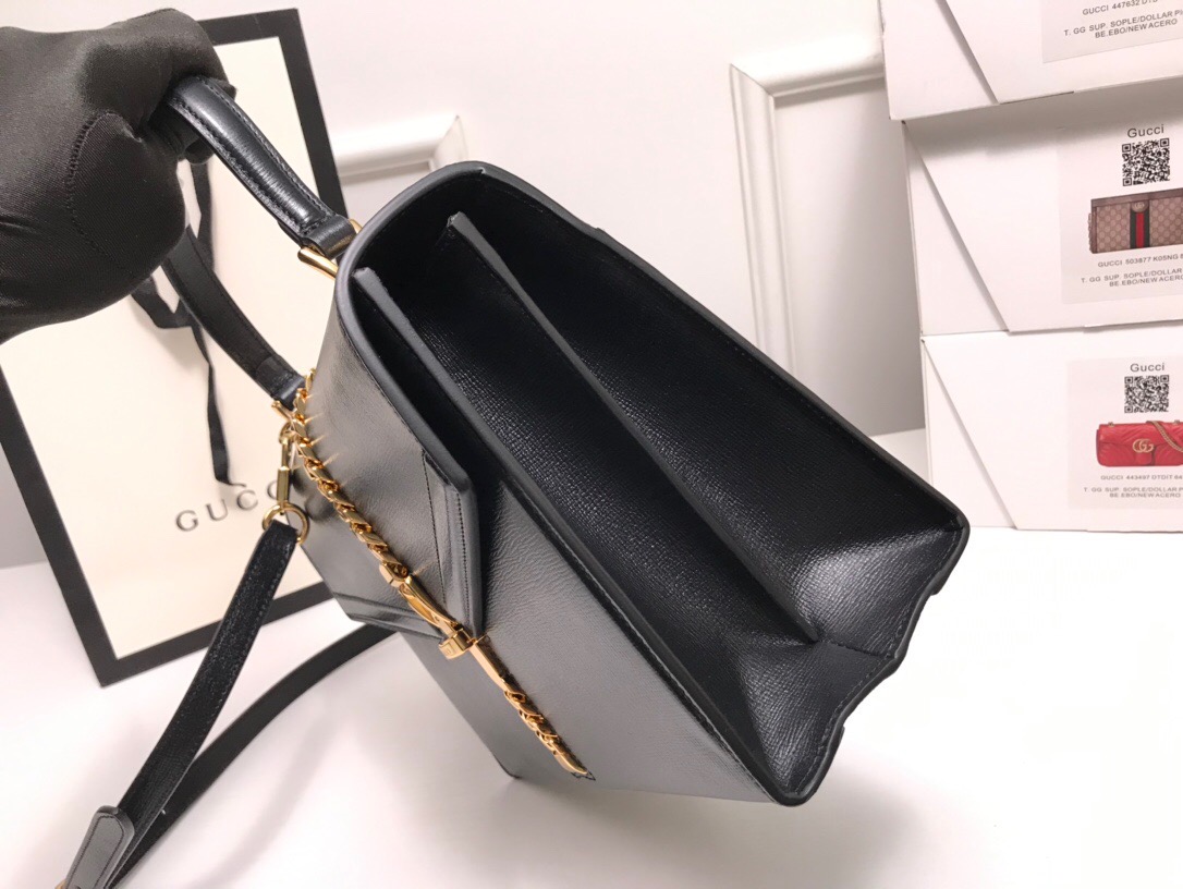 Replica Gucci Sylvie 1969 Small Top Handle Bag