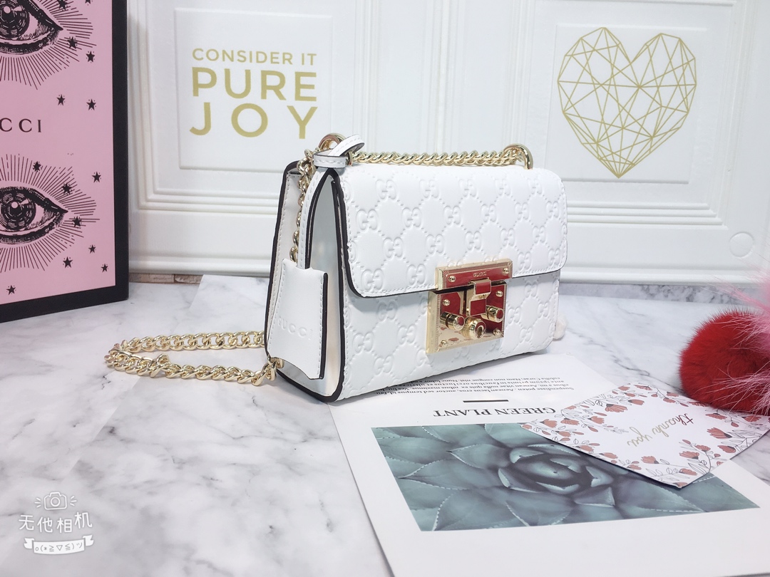 Replica Gucci Padlock Small Signature Shoulder Bag 409487