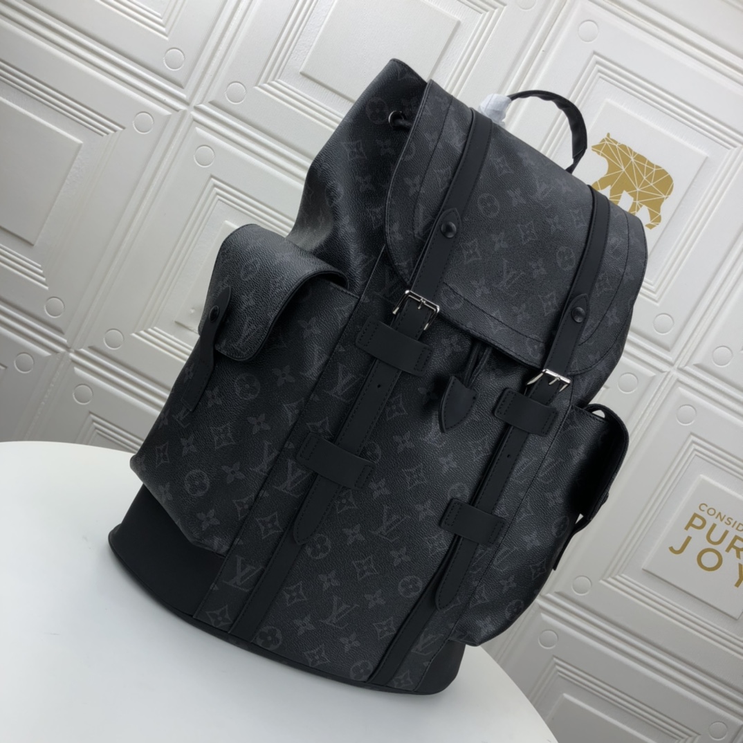 Replica Louis Vuitton Aaa-Christopher Pm M43735 Mono Black