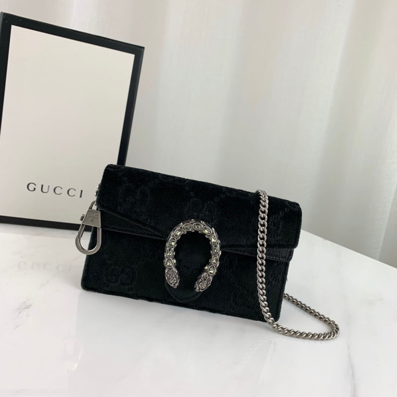Replica Gucci Dionysus Gg Velvet Super Mini Bag 476432