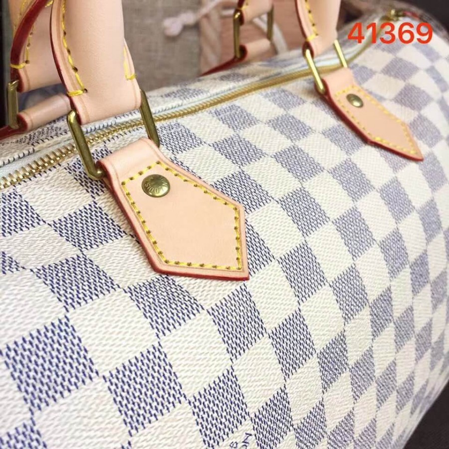 Replica Louis Vuitton Damier Azur Canvas Speedy 35 N41369