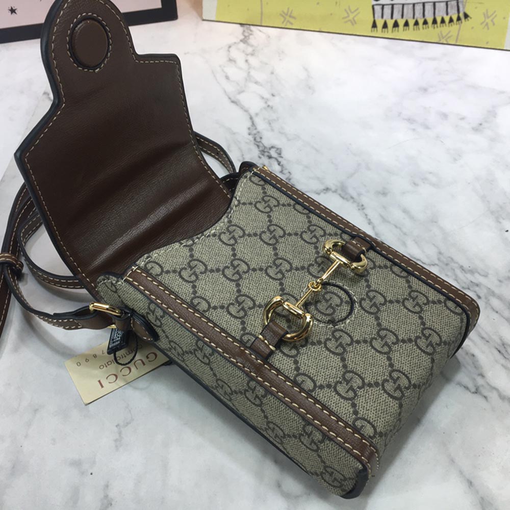 Replica Gucci Horsebit 1955 Mini Bag 625615