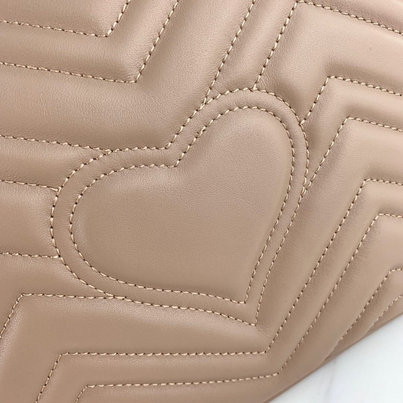 Replica Gucci Gg Marmont Matelasse Top Handle Bag 498110