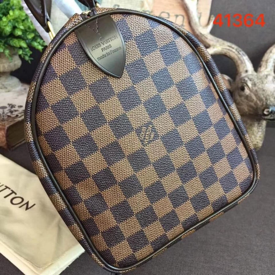 Replica Louis Vuitton Damier Ebene Canvas Speedy 30 N41364