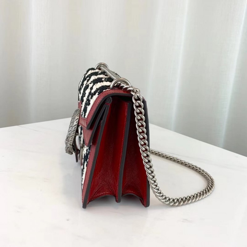 Replica Gucci Dionysus Gg Tweed Small Shoulder Bag 400249