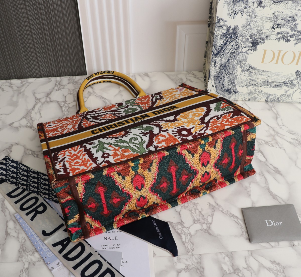 Replica Dior Medium/Large Book Tote- 36/42Cm
