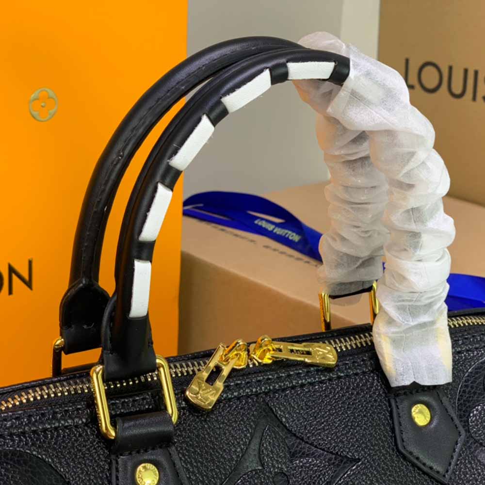Replica Louis Vuitton Leopard Speedy Bandouliere 30/ Embossed