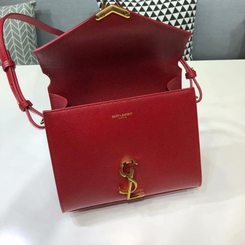 Replica Ysl Saint Laurent Cassandra Mini Top Handle Bag 602716