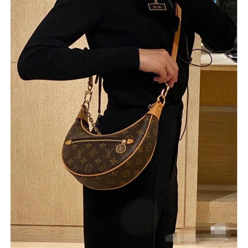 Replica Louis Vuitton Monogram Canvas Loop Bag M81098