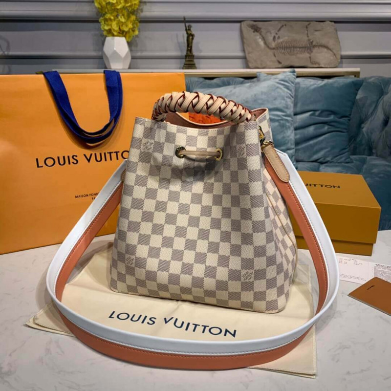 Replica Louis Vuitton Damier Azur Canvas Neonoe N40344