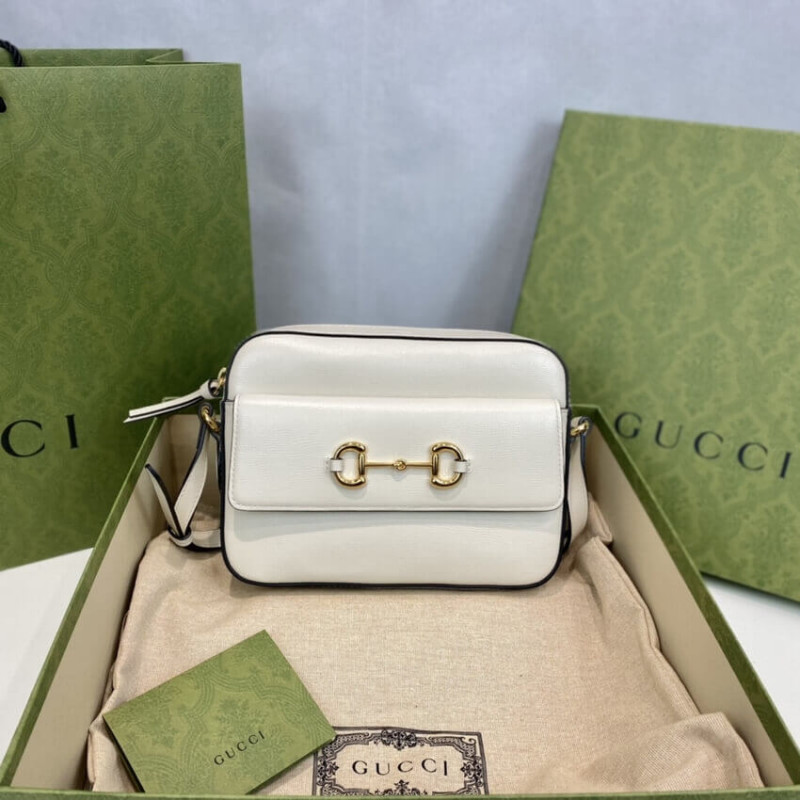 Replica Gucci Horsebit 1955 Small Leather Shoulder Bag 645454