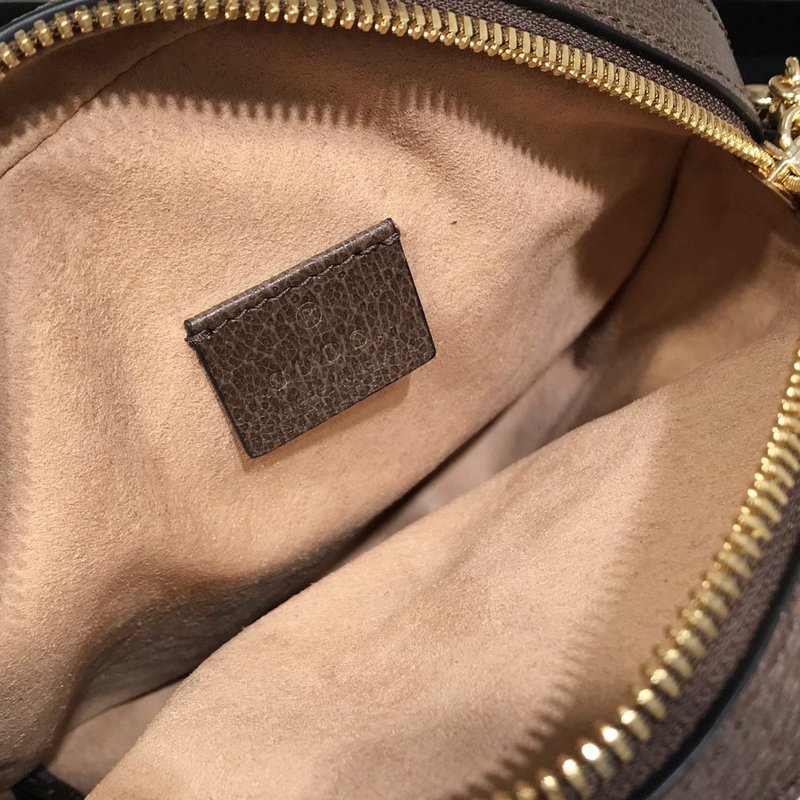 Replica Gucci Ophidia Mini Round Shoulder Bag