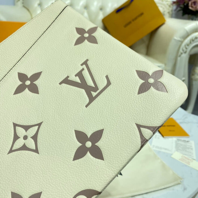 Replica Louis Vuitton Daily Pouch M80174 Cream