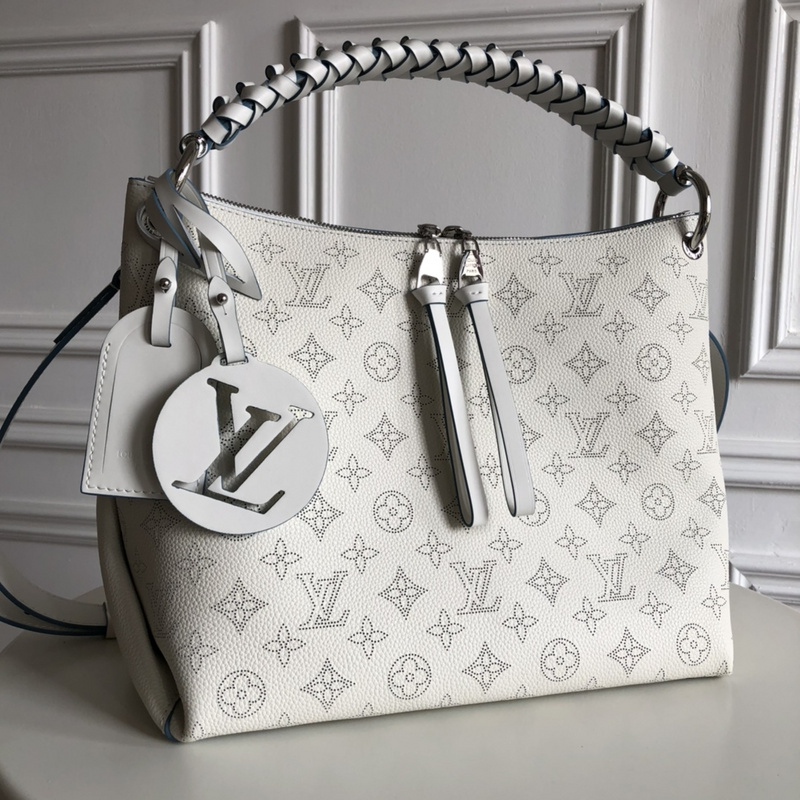 Replica Louis Vuitton Aaa-Beaubourg Hobo Mm-M56201 White