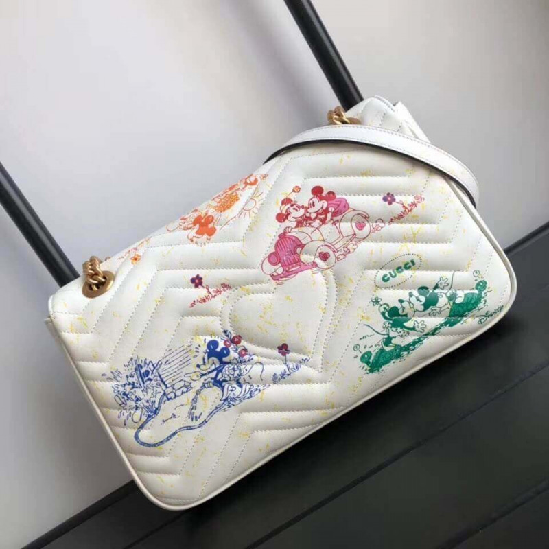 Replica Disney X Gucci Gg Marmont Medium Shoulder Bag 443496
