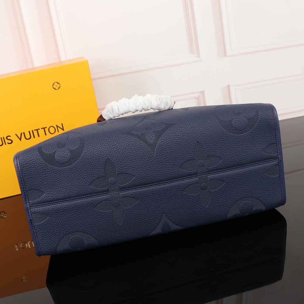 Replica Louis Vuitton Onthego Gm-M45320 41Cm Blk/Blue/Red