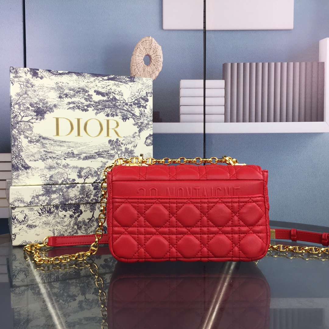 Replica Dior Small Dr Caro Bag Black/Beige