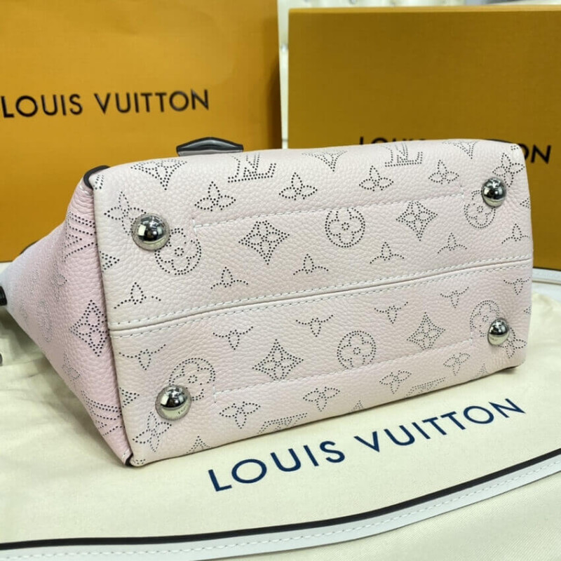 Replica Louis Vuitton Hina Pm Gradient Pink Mahina Leather M57858