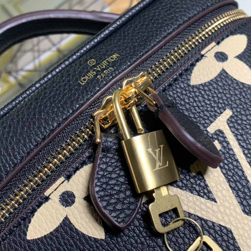 Replica Louis Vuitton Vanity Pm M45599 Cream/Black/Grey
