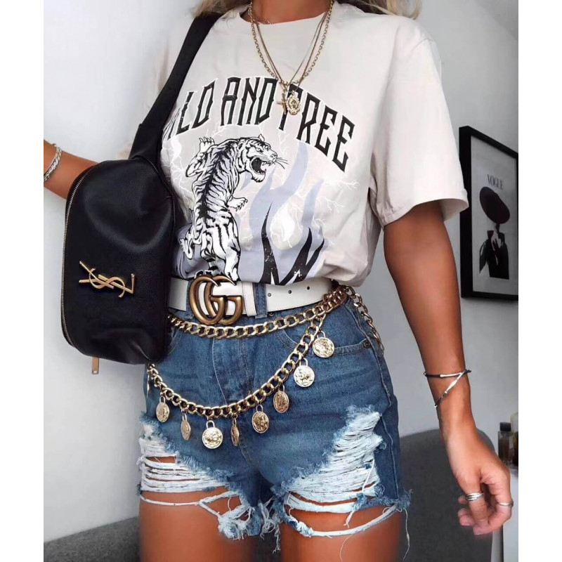 Replica Saint Laurent Ysl Classic Monogram Belt Bag In Grain Leather 569737